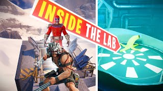 THE BUNKER LAB in Fortnite is opening up MAGNETO frees Wolverine and everything inside [upl. by Terchie]