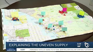 InDepth Explaining San Diego Countys dwindling vaccine supply [upl. by Romaine616]