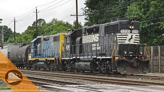 Conrail Shared Assets Burlington Yard Action [upl. by Idnyl124]