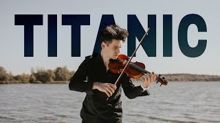 MY HEART WILL GO ON violin cover  Titanic theme  David Bay [upl. by Atnwahsal]