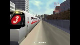 Odakyu Series 30000 EXE on the 3 Train arriving at Minami Shinjuku Fulton St [upl. by Kared]