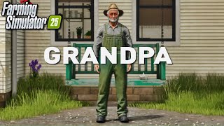 FS25 NPC Info  Meet Grandpa Walter  Farming Simulator 25 [upl. by Alvita]