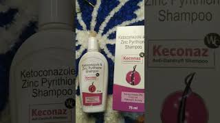 Keconaz Ketoconazole and Zinc Pyrithione Shmpoo  AntiDandruff Shampoo shorts antidandruffshampo [upl. by Aimo174]