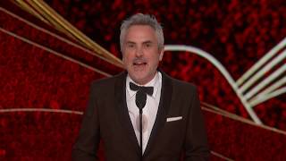 Alfonso Cuarón wins Best Director [upl. by Gilford]