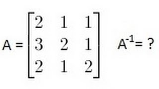 Algebra  Finding the Inverse of a Matrix 1 of 2 A 3X3 Matrix [upl. by Ahgem]