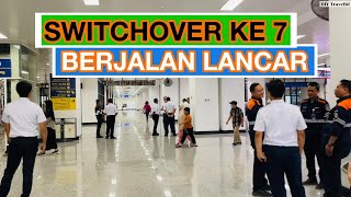 SWITCHOVER KE 7 DI STASIUN MANGGARAI BERJALAN LANCAR [upl. by Shaner]