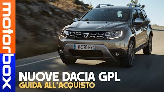 I prezzi 2020 delle Dacia a GPL  Dacia Duster ECOG Sandero Stepway e Logan [upl. by Nylodnew]