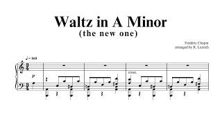 New Chopin Waltz in A minor 2024  completed version [upl. by Quillan]