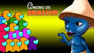 어몽어스 VS 좀비 애니메이션  we love we live we lie   AMONG US FUNNY ANIMATION [upl. by Anaitsirhc]