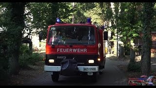 LF 8TS Hechtsheim mit Schwierigkeiten zur Einsatzstelle [upl. by Margery]