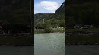 Meiringen Switzerland meiringen switzerland mountains nature youtubeshorts shorts [upl. by Eikcuhc]