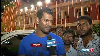 Vishal denies charges against him  Exclusive  Nadigar Sangam Election  News7 Tamil [upl. by Aitekram]