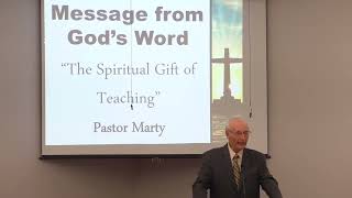 quotThe Spiritual Gift of Teachingquot Acts 182328 [upl. by Nolahs701]