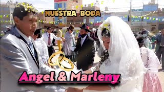 matrimonio de Angel y Marleny 2022 Amantaní Juliaca [upl. by Ul]