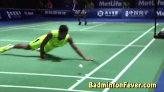 Badminton Highlights  2014 China Open  Lin Dan vs Srikanth Kidambi [upl. by Ahsier75]