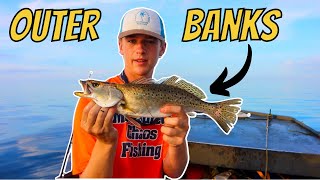 How To Catch SPECKLED TROUT In The OUTER BANKS North Carolina Fishing [upl. by Jeanine171]