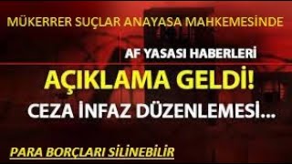 Af Yasa Son Dakika Haberleri 2023  mükerrer suçlar [upl. by Llimaj]