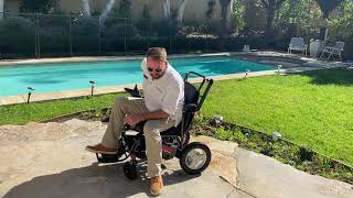 2023 Ranger SpacePro quotCarbonquot Worlds Lightest Heavy Duty Next Generation Folding Electric Wheelchair [upl. by Weyermann]