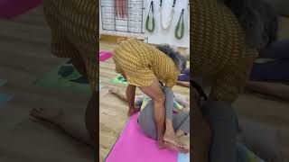 Neck Traction Therapy at PeaceYogaDubai  First Therapeutic Yoga in Dubai dhakaram [upl. by Serilda]