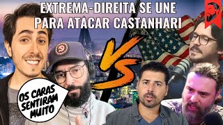 HENRY BUGALHO SE UNE A NANDO MOURA E THIAGO BRAGA CONTRA FELIPE CASTANHARI DO CANAL NOSTALGIA [upl. by Airottiv24]