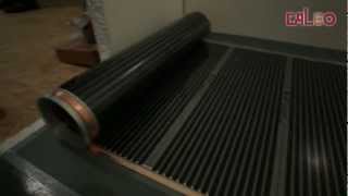 Caleo Reg floor heating installationmp4 [upl. by Lauro]