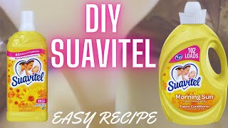 How to make suavitel fabricsoftener downy suavitel [upl. by Etnauj481]