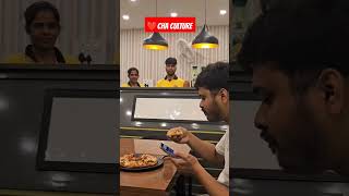 Random reaction of CHA CULTURE PIZZA  chaculture pizza pizzalover cafe franchise chaiwala [upl. by Eityak225]