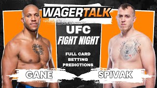 UFC Paris Ciryl Gane vs Serghei Spivak Predictions Bets Odds Start Time [upl. by Demetre808]