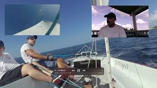 Flying Scot Main Sail Trim with Zeke Horowitz [upl. by Rehptsirhc]