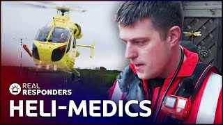 Helicopter Medics Respond To Emergency Situation  Helicopter ER S1 E4  Real Responders [upl. by Neill809]