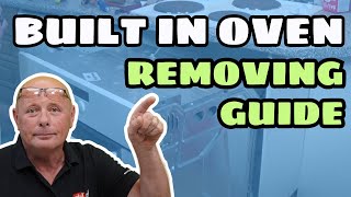 How to remove a built in oven single or double [upl. by Yreved]