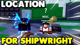 NEW Shipwright amp SubClass Location In Blox Fruits Christmas UPDATE [upl. by Navonod]