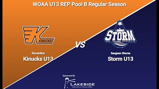 Kincardine Kinucks U13 B T2 vs Saugeen Shores U13 B T2 [upl. by Vasta]