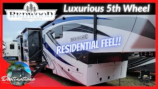 TOUR and WALK THROUGH of Redwood 4150RD  Tampa RV Supershow [upl. by Tatiania]