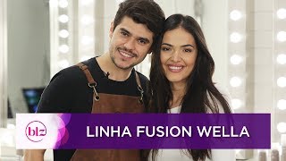 Tratamento com a Linha Fusion by Wella I Beleza na Web [upl. by Gerita]