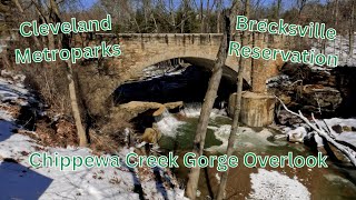 Brecksville Reservation Chippewa Creek Gorge Overlook [upl. by Kirshbaum]