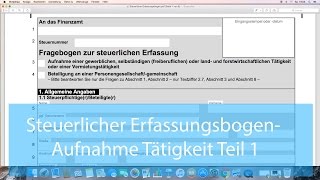 Tutorial 1 FragebogenErstellung [upl. by Vigen]