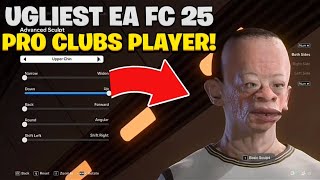 How To Make UGLIEST Pro Clubs Character in EAFC 25 [upl. by Oriole988]