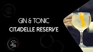 Citadelle Reserve Gin Tonic [upl. by Nilauqcaj]