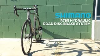 Shimano Introduces R785 Hydraulic Road Disc Brake System [upl. by Eidac963]