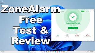 ZoneAlarm Free Antivirus Test amp Review 2023  Antivirus Security Review  Security Test [upl. by Rhyner]