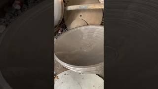 How to make stainless steel dish antenna unitedstate shortfeed shortvideos skillvideos [upl. by Nnylrahc]