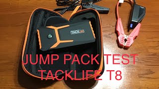 TackLife T8 Jump Starter Portable Power Pack [upl. by Yromas]