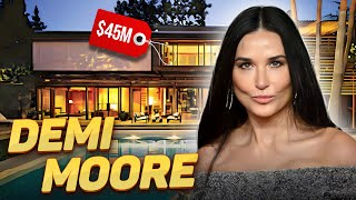 Cómo vive Demi Moore y cuánto gana [upl. by Packston947]