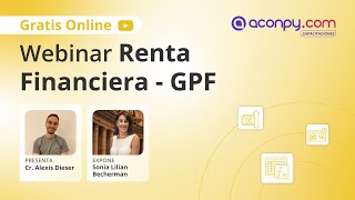 Webinar Renta Financiera [upl. by Ihdin359]