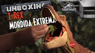 UNBOXING 🎁 ¡TREX Colosal 🦖😱  Jurassic World [upl. by Ella508]