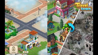 Travel Town  Merge Adventure  Level 27 Part 25 🐚🥗 merge [upl. by Aisorbma]