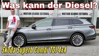 Skoda Superb Combi 20 TDI 4x4 LampK Der AllradDiesel im Test  Verbrauch  Preis  2024 [upl. by Michale]