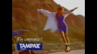 UK Tampax Advert  New Tampax Compak 1994 [upl. by Curhan336]