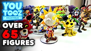 75 FIVE NIGHTS AT FREDDYS FIGURE YOUTOOZ COLLECTION  2024 Complete FNAF Collection [upl. by Lovett]